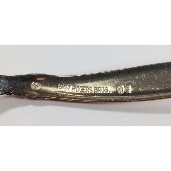 1847 Rogers Brothers Silverplate Leilani Dinner Forks Vintage 1961 Lot of 4 - Picture 3 of 4